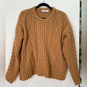 Cable knit Just Fab sweater